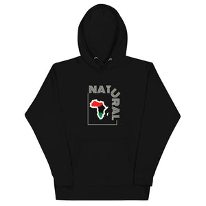 Black colored hoodie, Who knew that the softest hoodie you'll ever own comes with a cool Natural Africa design, with a convenient pouch pocket and warm hood for chilly evenings.