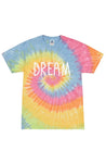 Dream-Tie Dye Eternity Adult Tee is made with 100% cotton, proudly dyed in the U.S.A. No two tees are exactly alike, environmental friendly, made order it. 