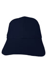 This high quality durable navy colored hemp baseball cap is sustainability and made for you.