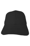 This high quality durable black colored hemp baseball cap is sustainability and made for you.