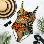 africa shell One-Piece Swimsuit