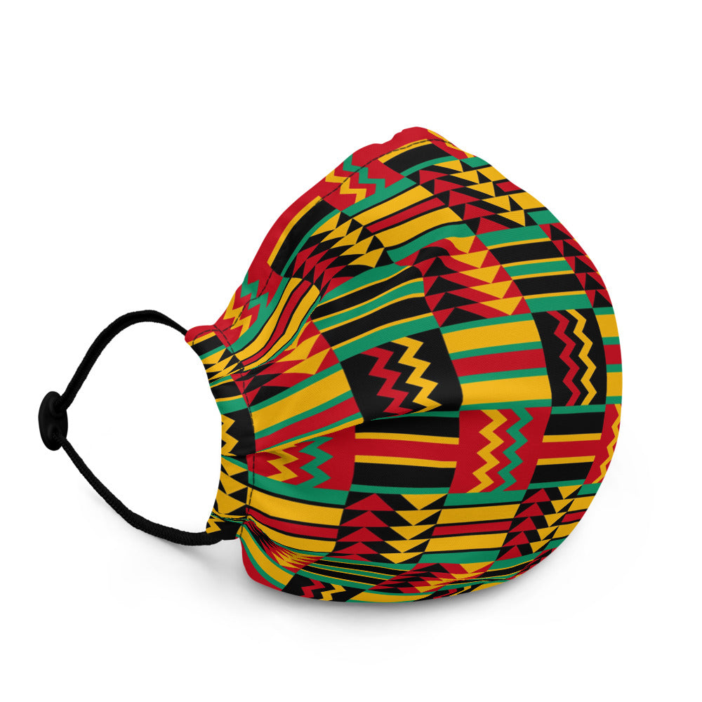 This reusable face mask will fit you nicely thanks to its adjustable nose wire and elastic bands. Africa Bright design will complement your style, as face masks are becoming the new trend.