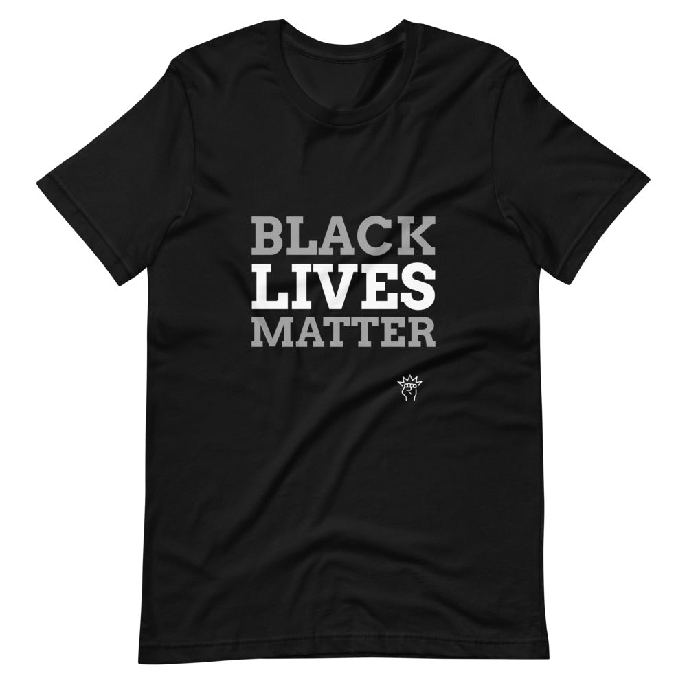 Black colored Black Lives Matter t-shirt feels soft and lightweight, with the right amount of stretch. It's comfortable and flattering for both men and women. 