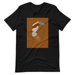 Black colored t-shirt "Beautifully Wrapped" This t-shirt vibe is beautiful and confident, it's soft,  lightweight, with the right amount of stretch, comfortable and flattering. 