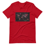 Red The World in Bloom is inspired by hope and determination, this t-shirt represents an idea and more. It soft, lightweight, nice stretch and comfortable.