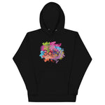 Black colored hoodie, Be Salty message is displayed on softest hoodie with a cool design, a convenient pouch pocket and warm hood for chilly evenings.