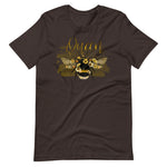 Brown colored t shirt, This Queen Bee t-shirt is everything you've dreamed of and more. It feels soft and lightweight, with the right amount of stretch. It's comfortable and flattering.