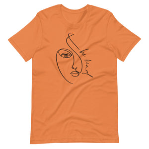Burnt Orange colored tee, Human Be Kind is a message to wear and live by, this t-shirt is feels soft and lightweight, with the right amount of stretch. It's comfortable and flattering . 100% cotton