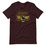 Oxblood Black colored t shirt, This Queen Bee t-shirt is everything you've dreamed of and more. It feels soft and lightweight, with the right amount of stretch. It's comfortable and flattering.